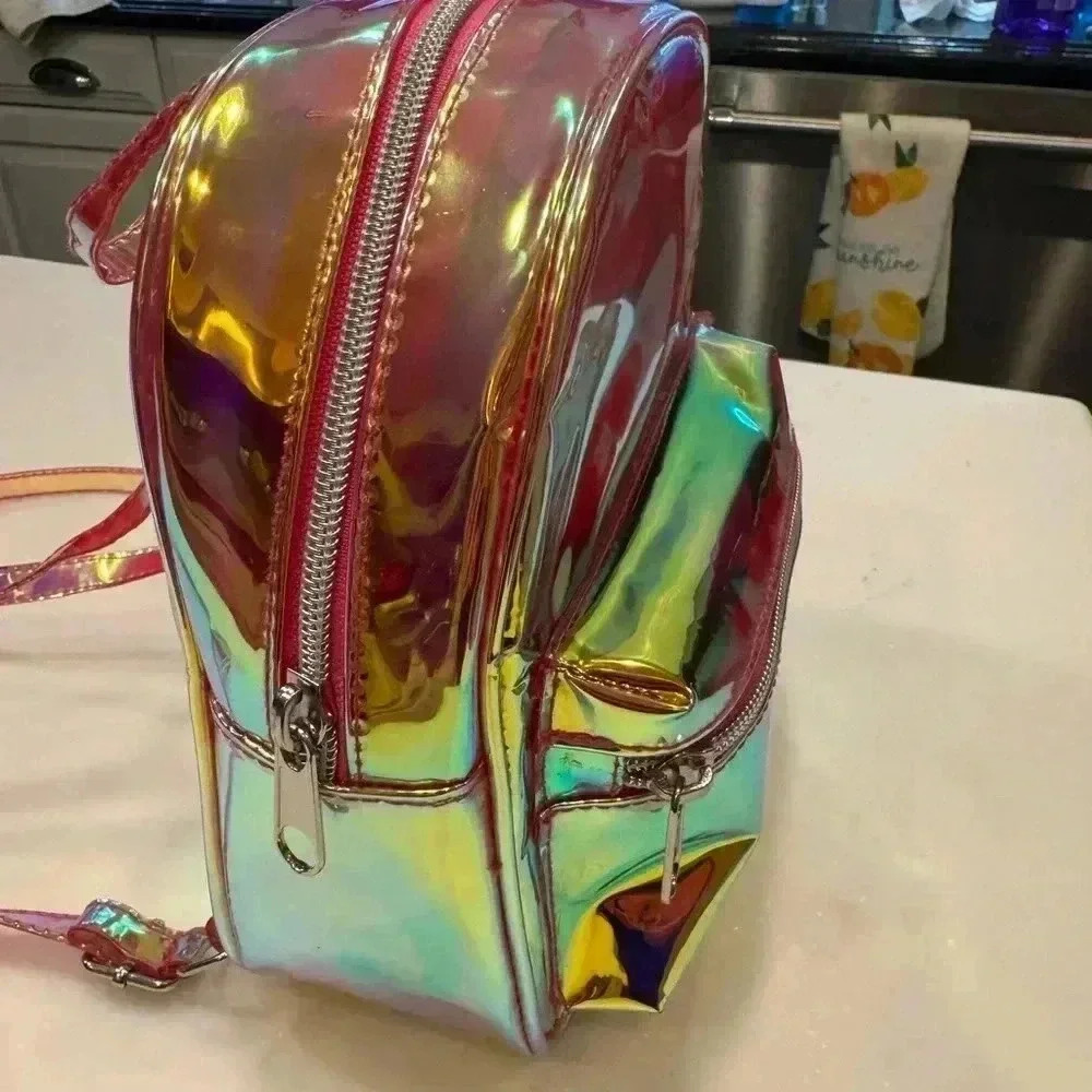 Girls iridescent back pack. Brand new. Unbranded. - Picture 3 of 10